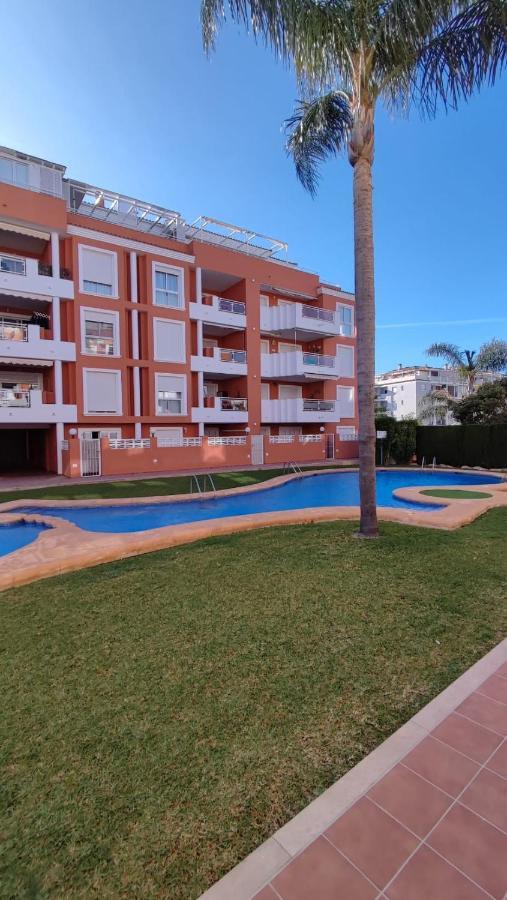 Apartamento Planta Baja Con Piscina Denia Exteriör bild