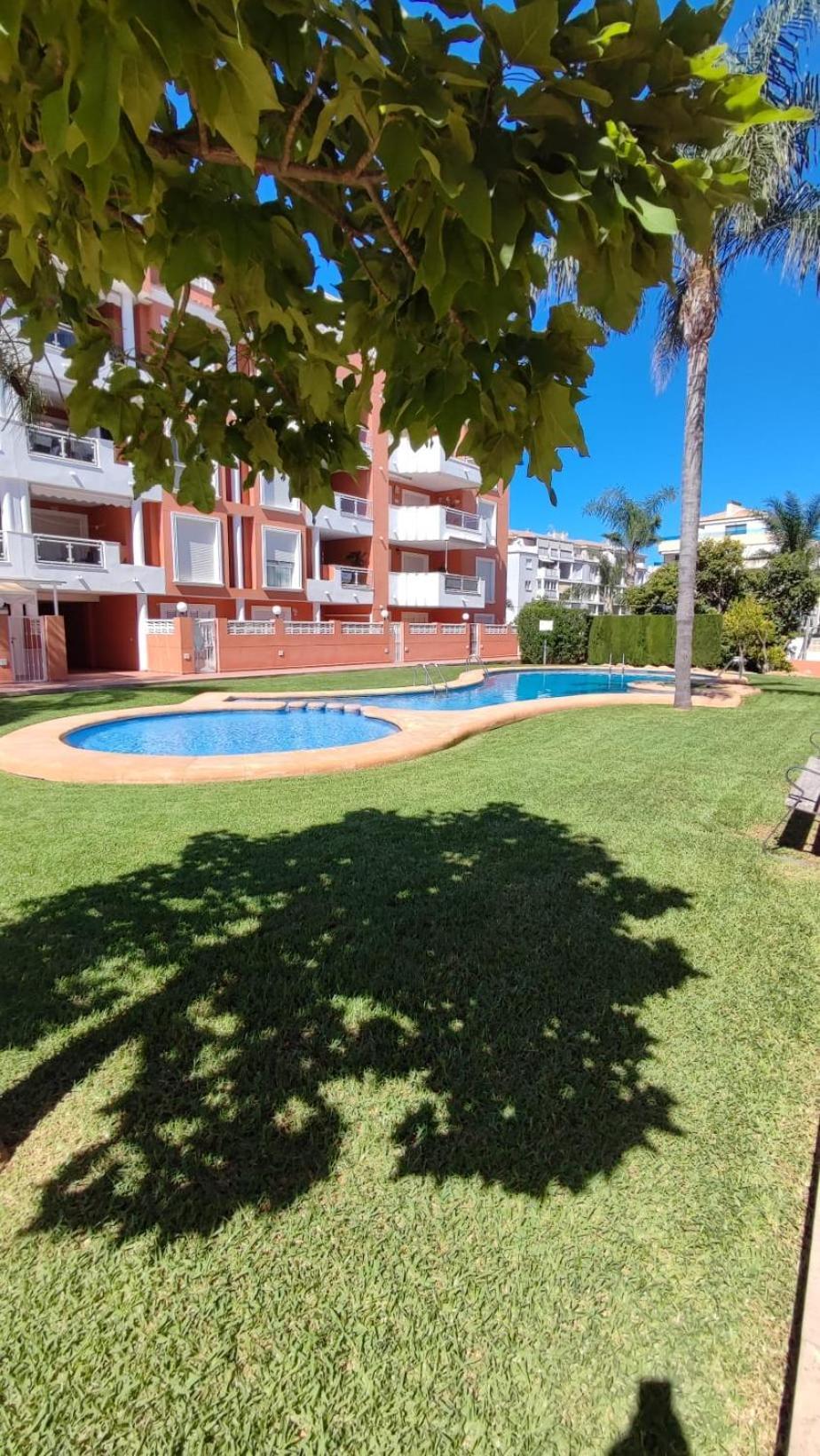 Apartamento Planta Baja Con Piscina Denia Exteriör bild