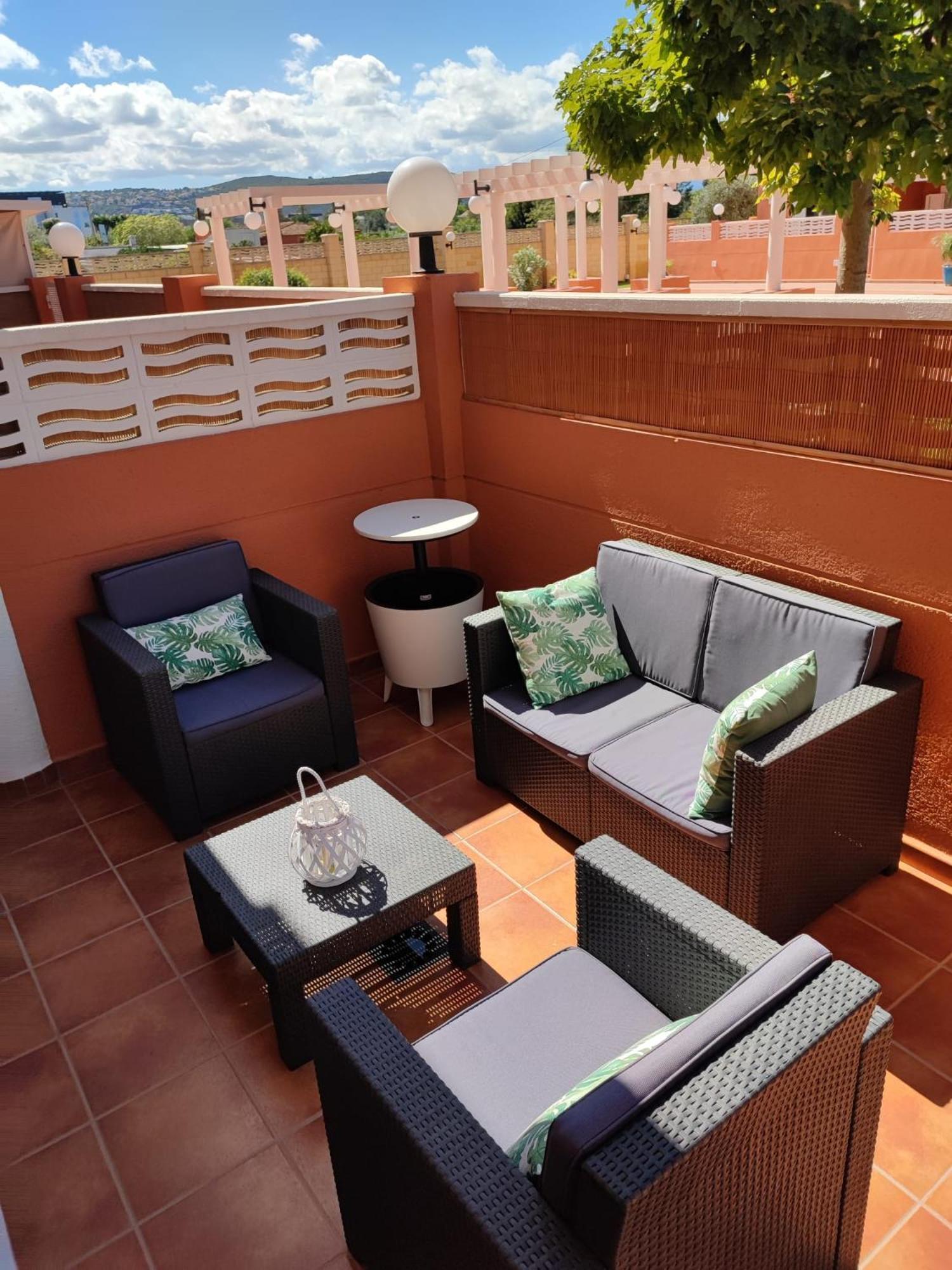 Apartamento Planta Baja Con Piscina Denia Exteriör bild