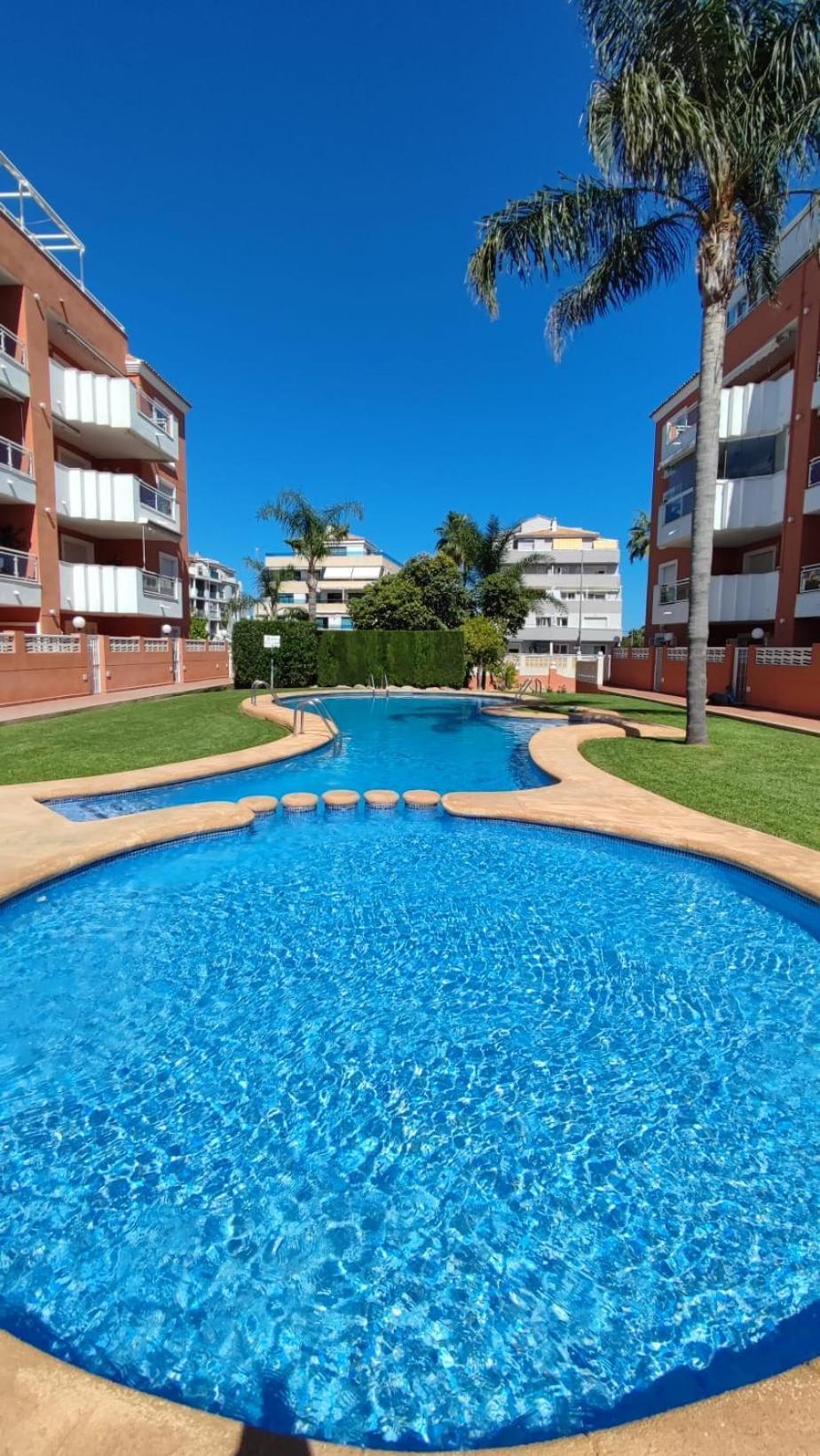 Apartamento Planta Baja Con Piscina Denia Exteriör bild